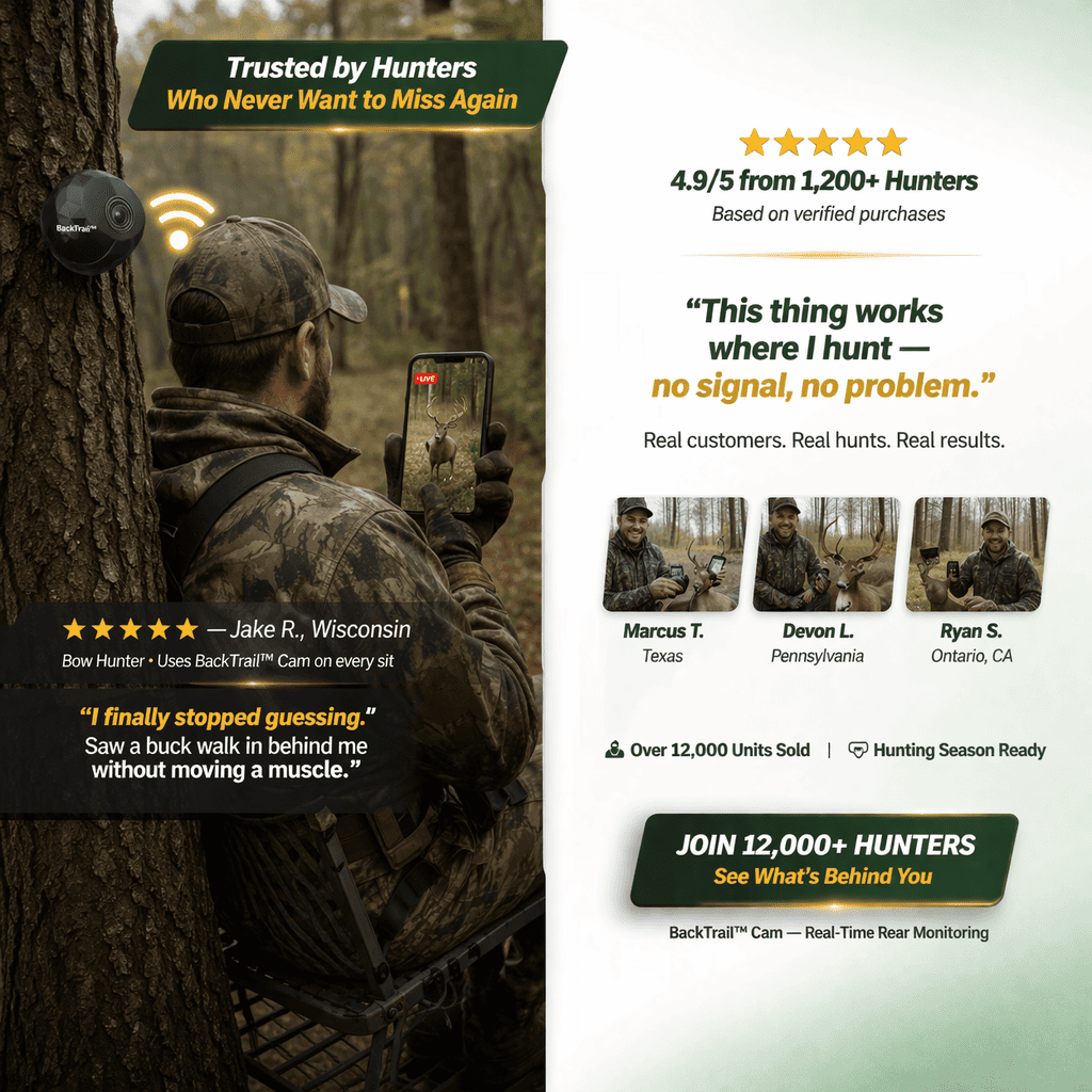 BackTrail™ Cam — Real-Time Blind Spot Monitor