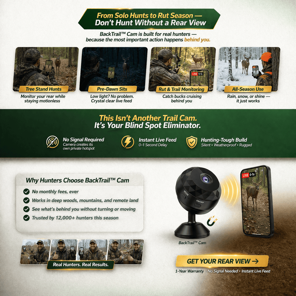 BackTrail™ Cam — Real-Time Blind Spot Monitor