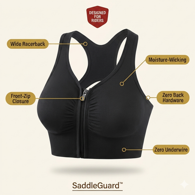 SaddleGuard™ — The Equestrian Rider's Bra